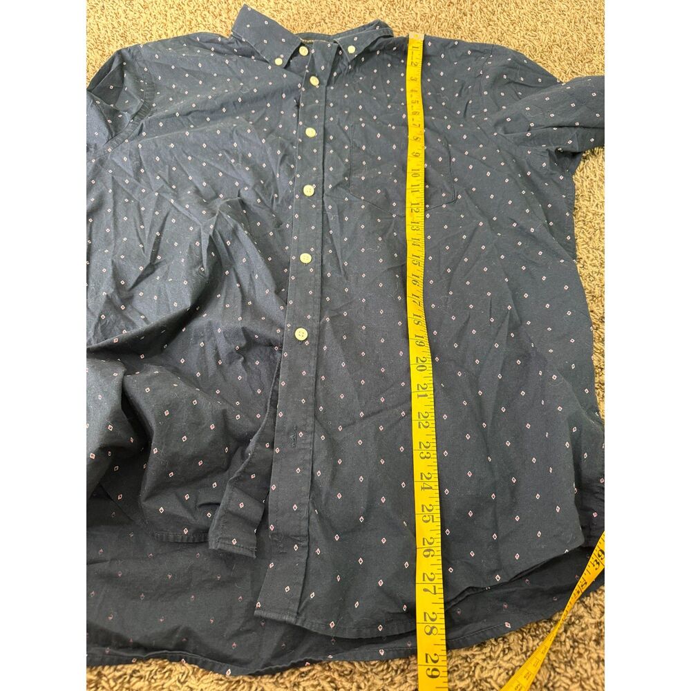 Banana Republic Untucked Fit Organic Cotton Button Up Shirt Mens Sz XL Lot of 2 - Picture 11 of 13